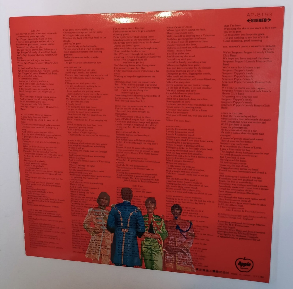 The Beatles Sgt. Pepper's Lonely Hearts Club Band (No Obi Japan 1973)