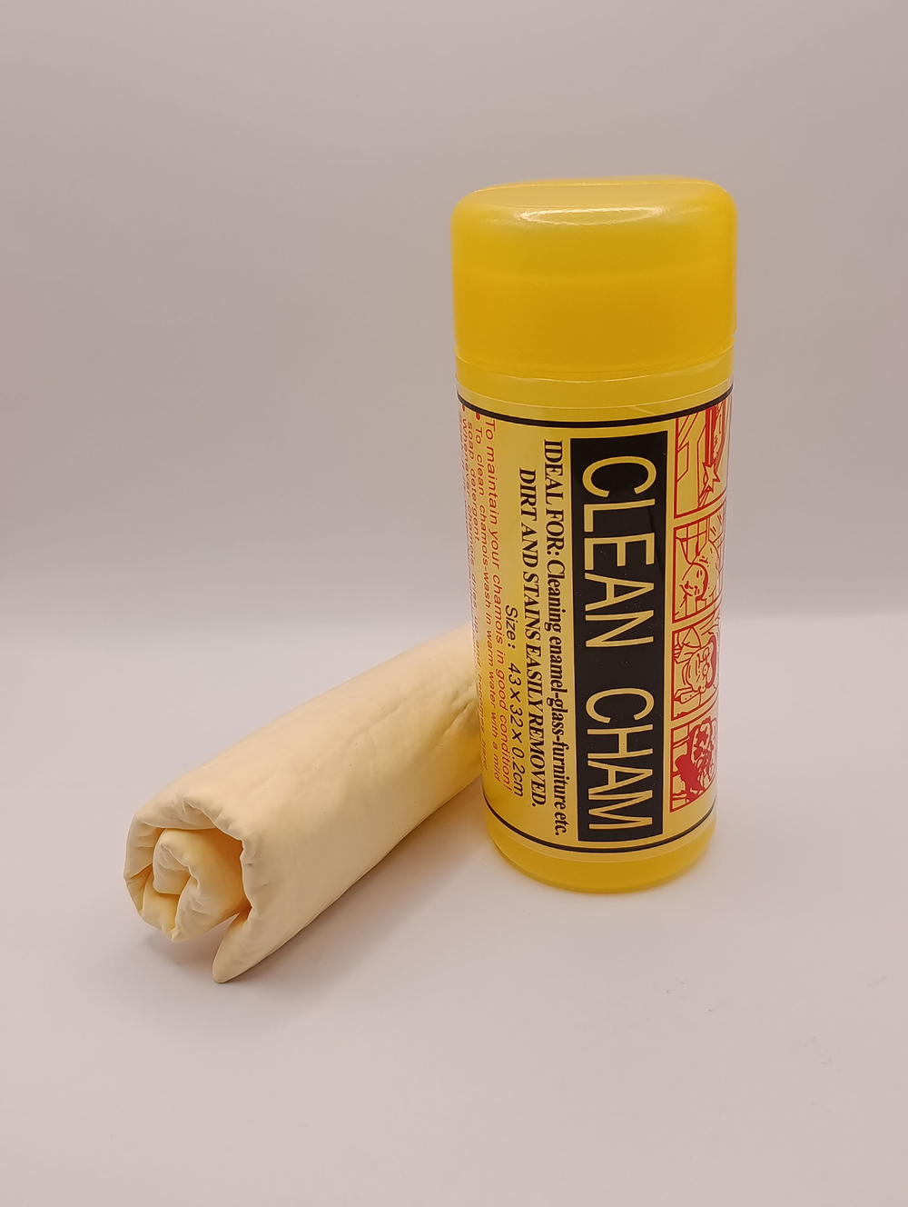 Автомобильное полотенце (43 х 32) прорезиненное в футляре Малое