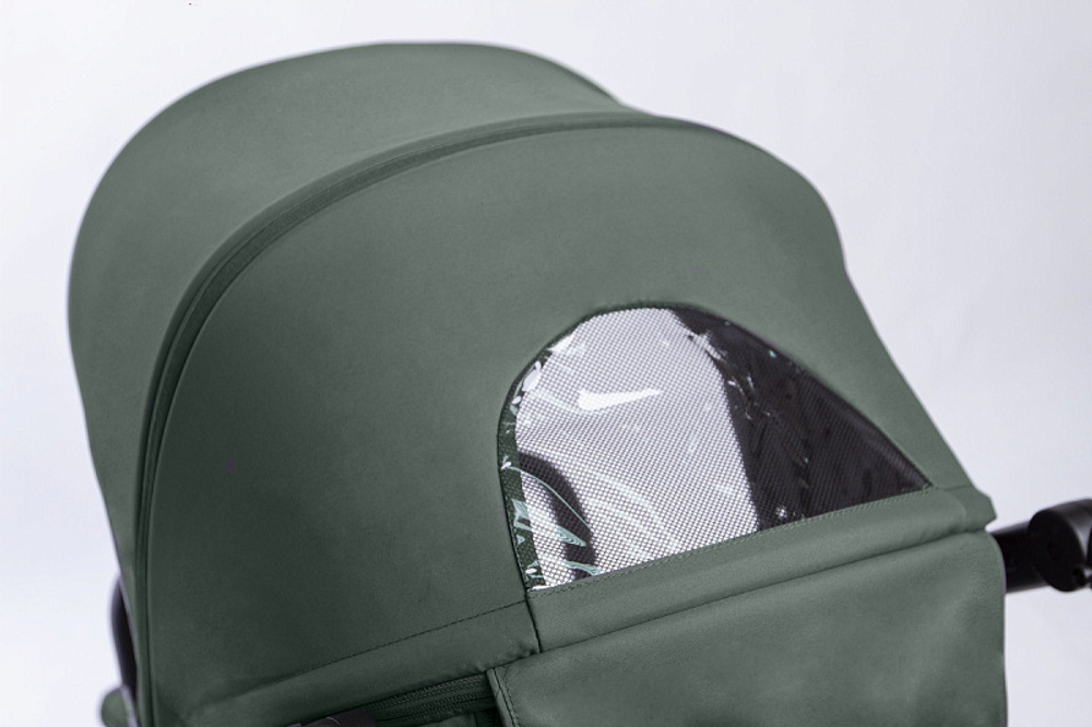 Детская прогулочная коляска Peppy Marco oliva green