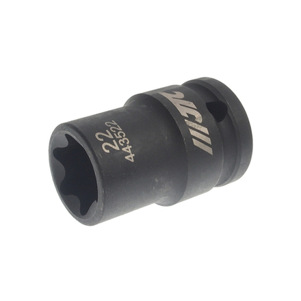 Головка торцевая 1/2" TORX E22 ударная JTC
