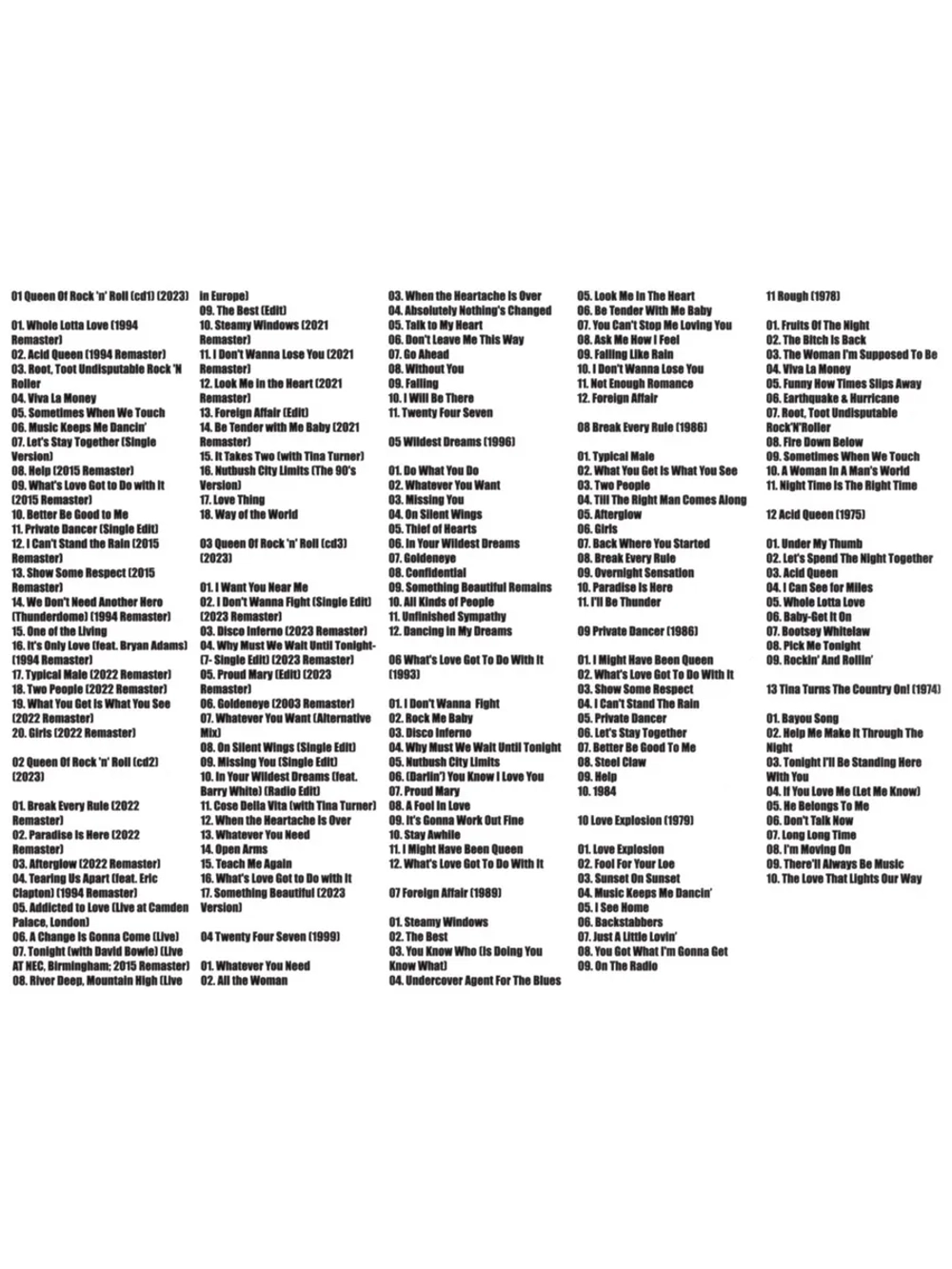 Tina Turner (Диск CD-MP3)