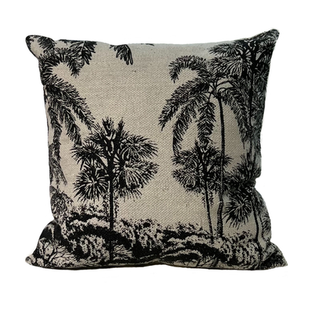Подушка декоративная Пальмы 45*45 см