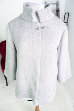 Пальто 6 P.M. с воротником стойкой, маркировка 46, визуально на 48 размер