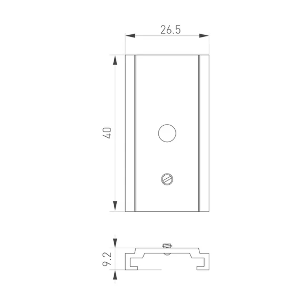 Держатель MAG-ORIENT-HOLDER-2620 (WH) (Arlight, Сталь) 062965