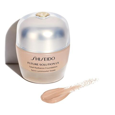 SHISEIDO FUTURE SOLUT. LX TOT RADIANCE FOUNDATION E R4 SPF 20