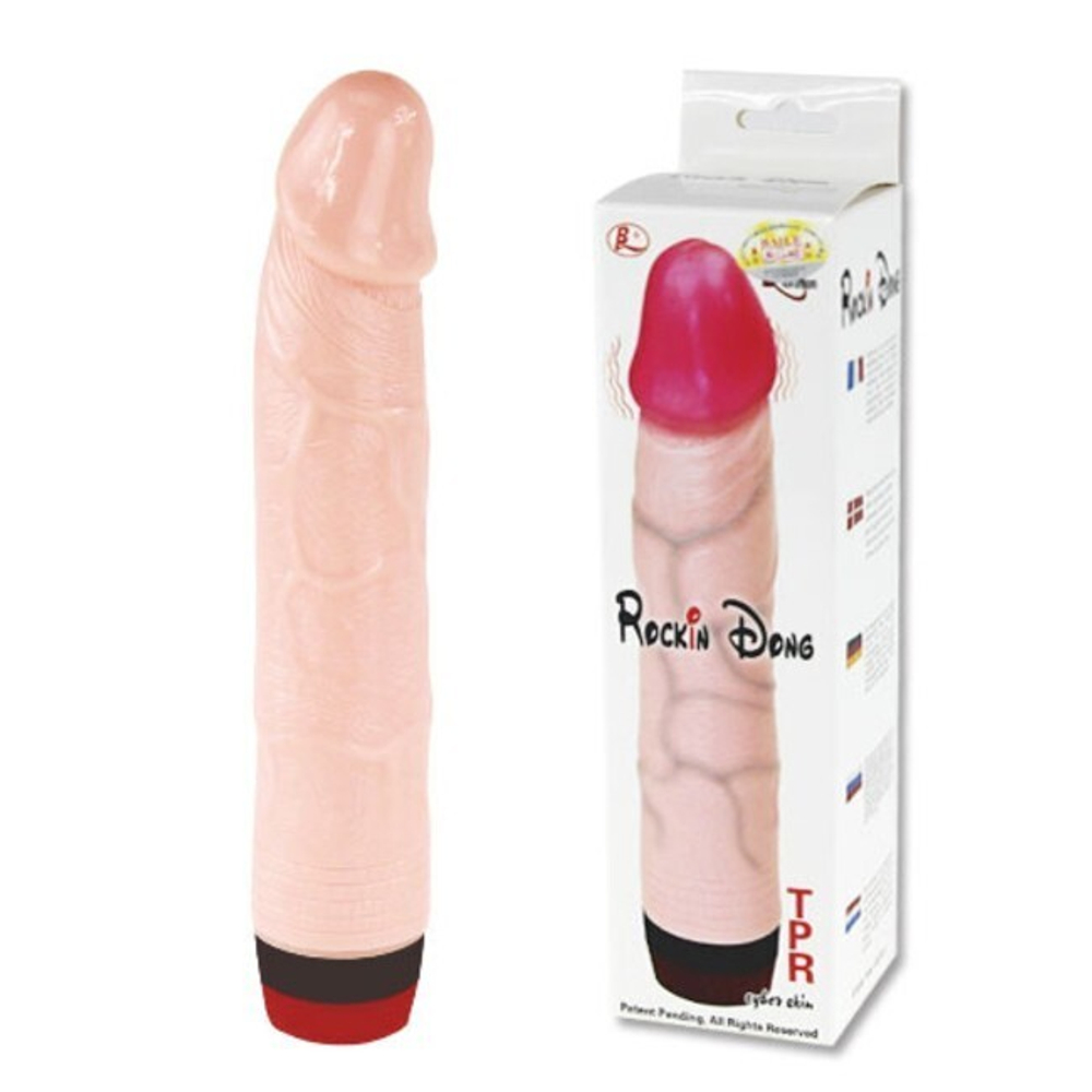 Вибратор реалистичной формы ROCKING DONG BW-001083 (Цвет: телесный)