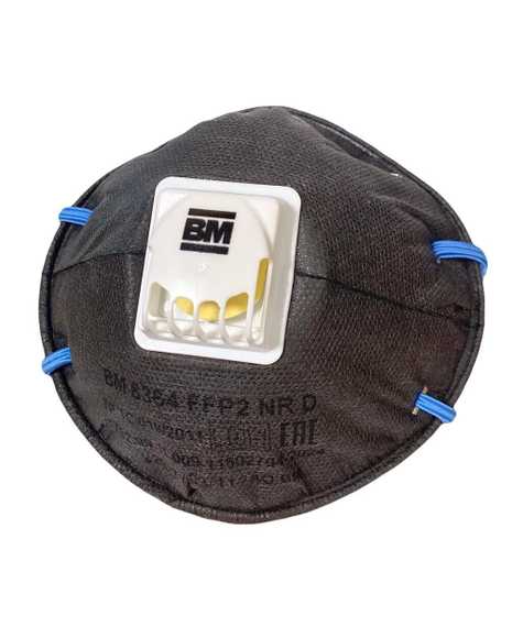 Респиратор ВМ 8364, FFP2 NR D, с клапаном