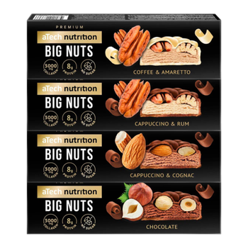 Atech nutrition Premium BIG NUTS 40 г , Протеиновый батончик
