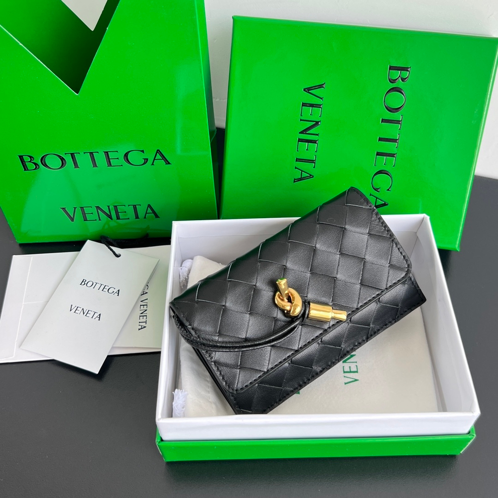 Bottega Veneta Andiamo Zippered Card Case