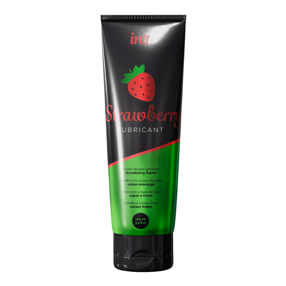 Intt Strawberry Lubricant - оральная смазка (вкус Клубники)