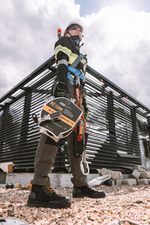 Мобильная горизонтальная анкерная линия, модель Pz-Line (с максимально допустимым одновременным числом пользователей - не более 2