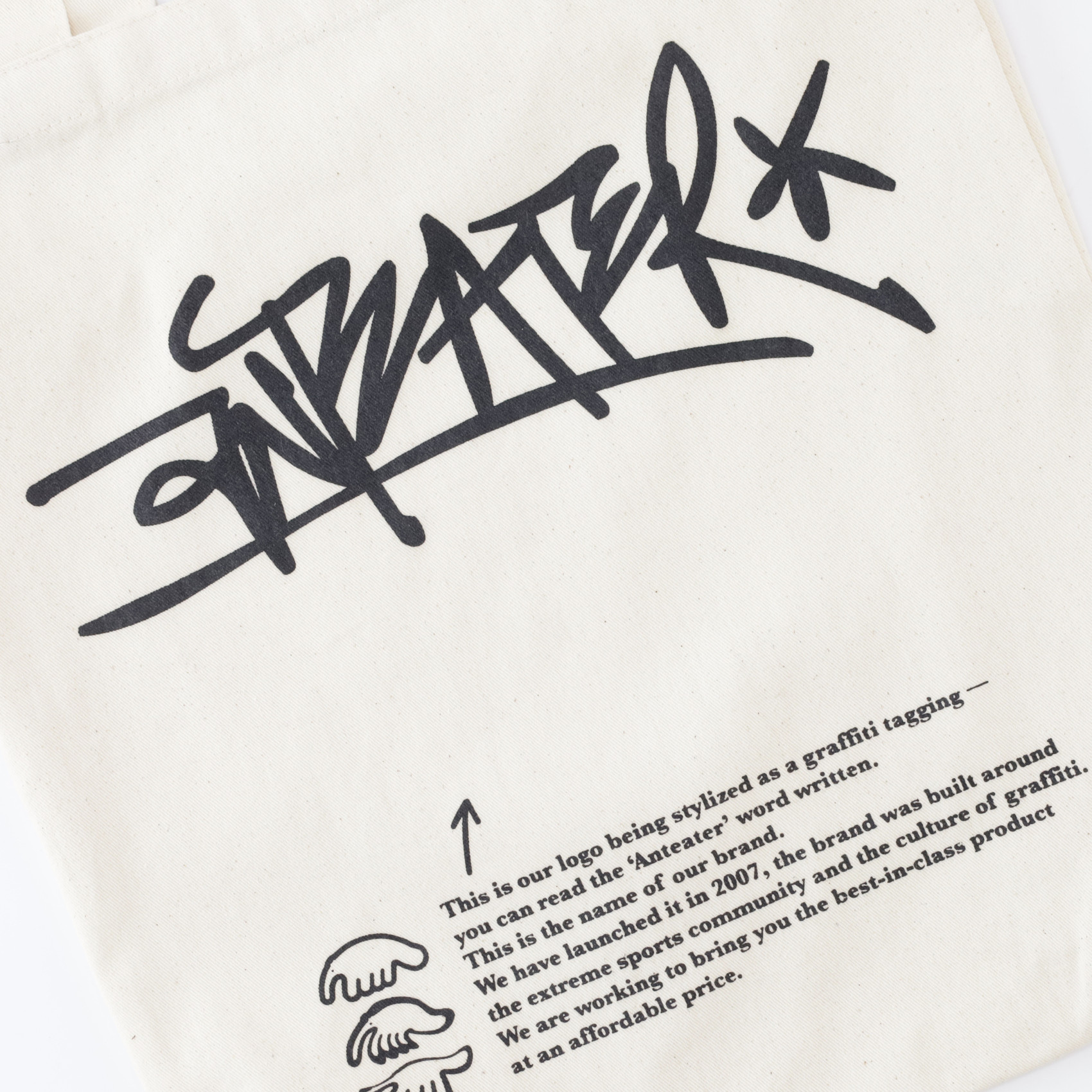 Сумка шопер Anteater Shopperbag (white-tag) артикул:u3Vr9TiOgwGEf2IP-VCd00 - купить в магазине Дайс