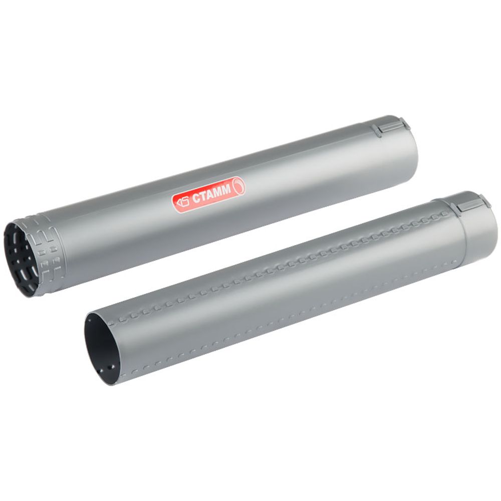 Тубус А2, диаметр 65мм. длина 400-700мм, телескопический, малый, серый, Стамм