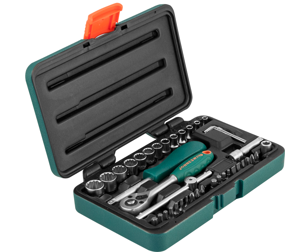 S68H2141S Набор головок торцевых 1/4"DR Super Tech, 41 предмет