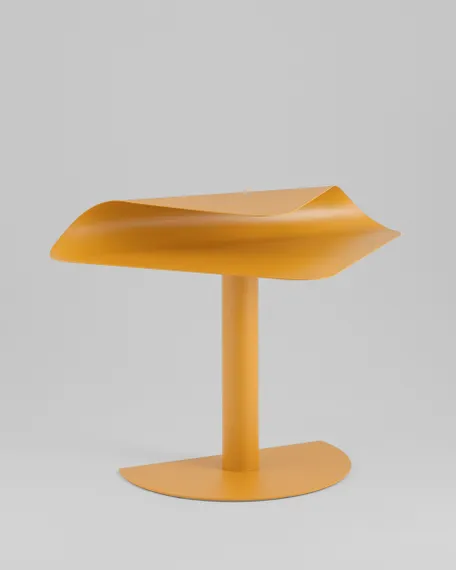 Журнальный столик Cornea металл желтый