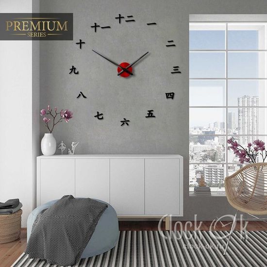 Настенные 3D часы Восточное время