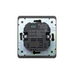 Розетка ROUND USB-A+Type-C 3А с функцией быстрой зарядки титан KRANZ