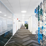 Панель потолочная Ecophon Focus A Т24 белый Frost 600х600х20 мм