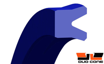 Симметричное уплотнение УС-15 (75x60x10) NBR