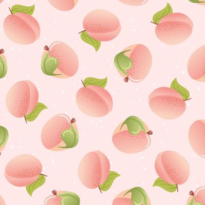 Нежный персик