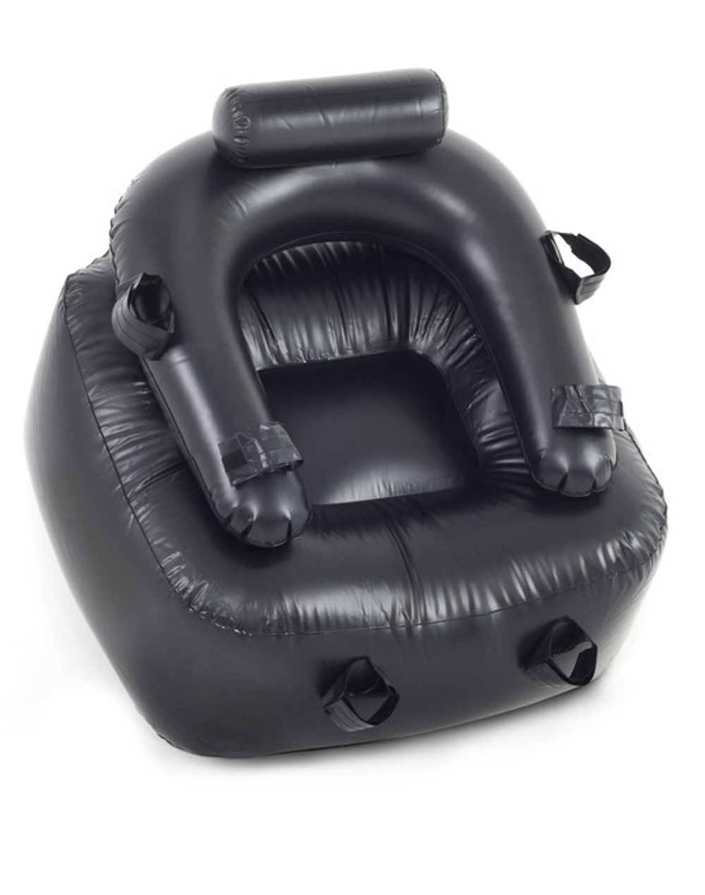 Надувной набор для бондажа Inflatable Bondage Chair (Цвет: черный)