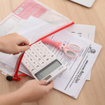 Папка-конверт на молнии DELI "Classic", А4, 0,23 мм, ассорти