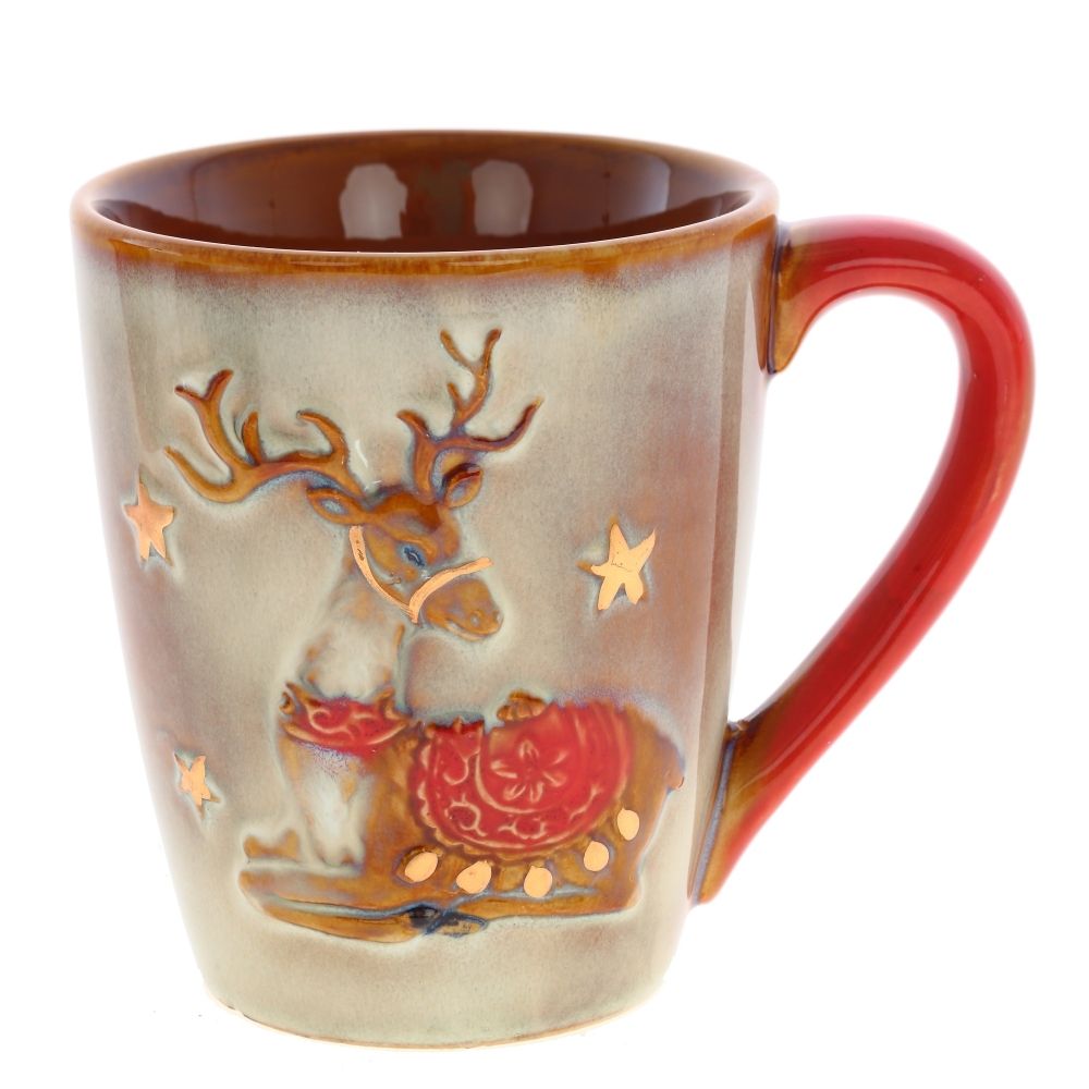 GAEM Кружка, L13 W9,5 H11,5 см, 450 мл, 4в. ( в подарочной упаковке)