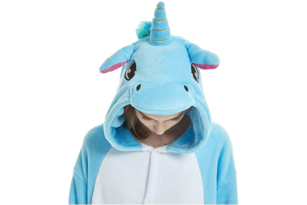 Кигуруми FunFur Единорог Пегас Голубой L