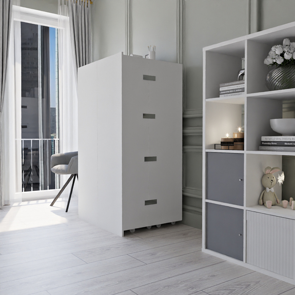 С - W960 ST7 Белый классический