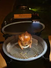 Керамический гриль Big Green Egg L Large (большой), 46 см, ножки с рукояткой, столики