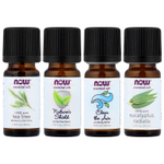 NOW Foods, Solutions, Seasonal Changes, набор сбалансированных эфирных масел, 4 флакона, 1/3 жидк. Унции (10 мл) каждый