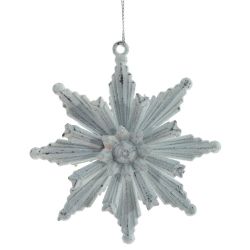 GAEM Украшение новогоднее "Снежинка", L11 W3,5 H11,5 см