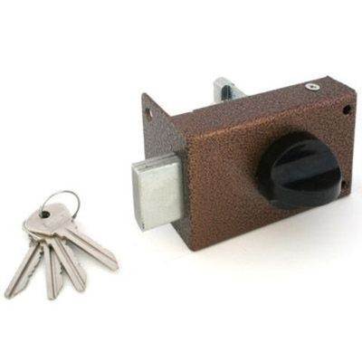 Замок Димитровград накладной ЗН 1 медь (Омега) (30)