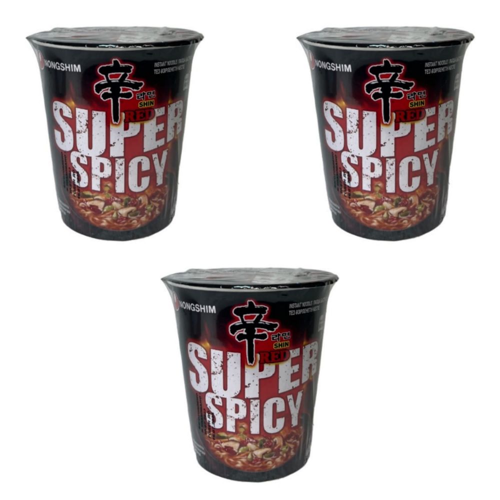 Лапша острая Nongshim Shin Ramyun Super Spicy 68 г