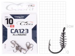 Крючки Cobra Allround PASTEHOLDER сер. CA123 разм. 010 10шт.