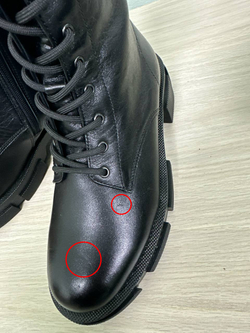 Ботинки женские(мех) 37р уценка_1325