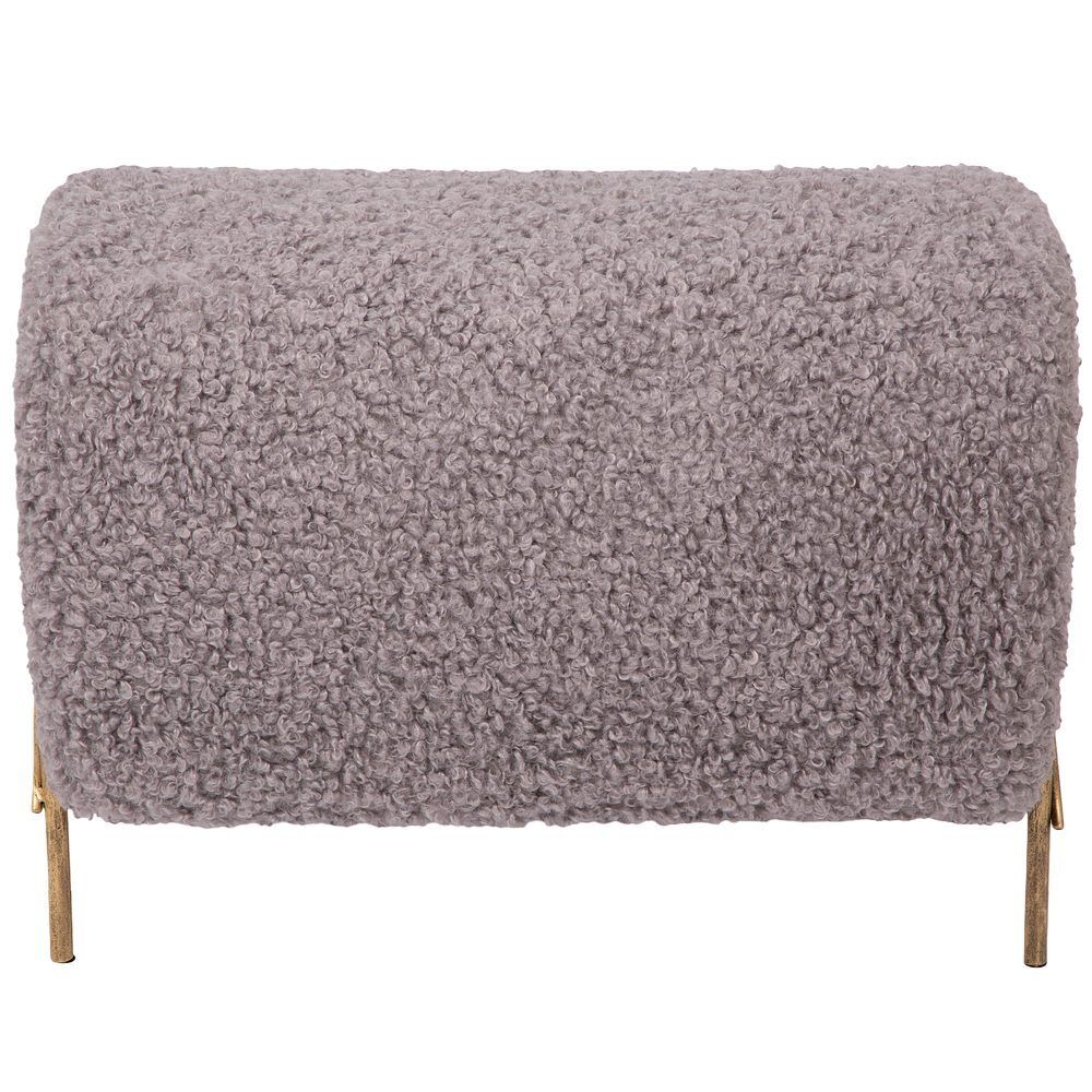 Банкетка Нимфея Серый Бронза