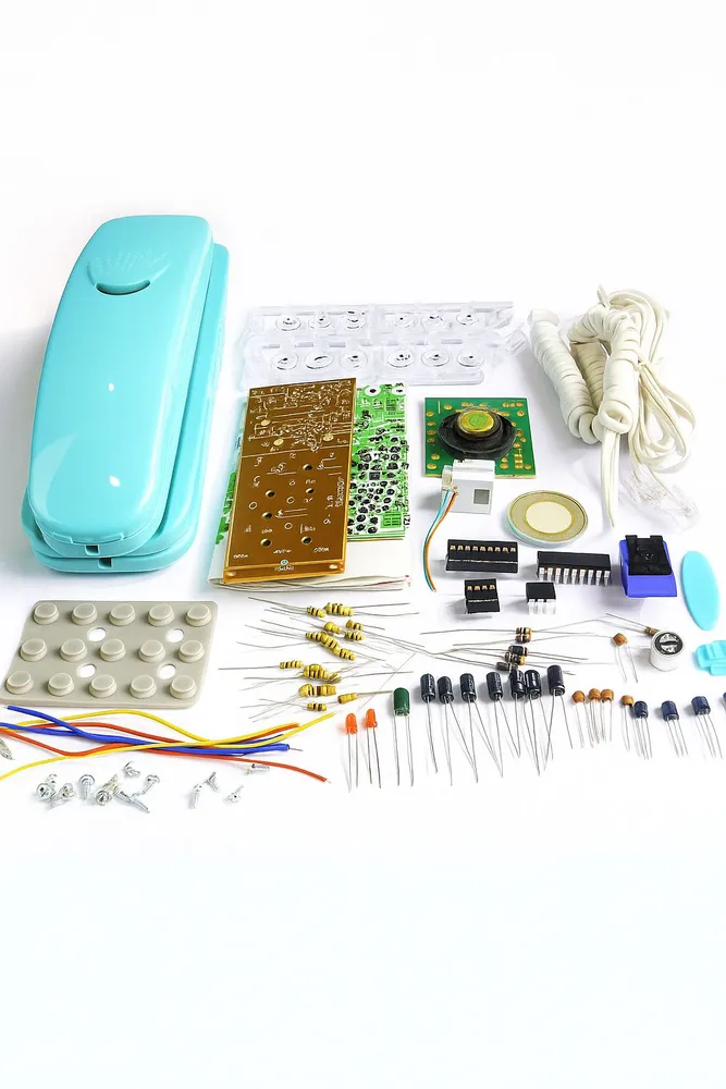 Набор для самостоятельной сборки и пайки (конструктор) &quot;Телефонная трубка&quot;