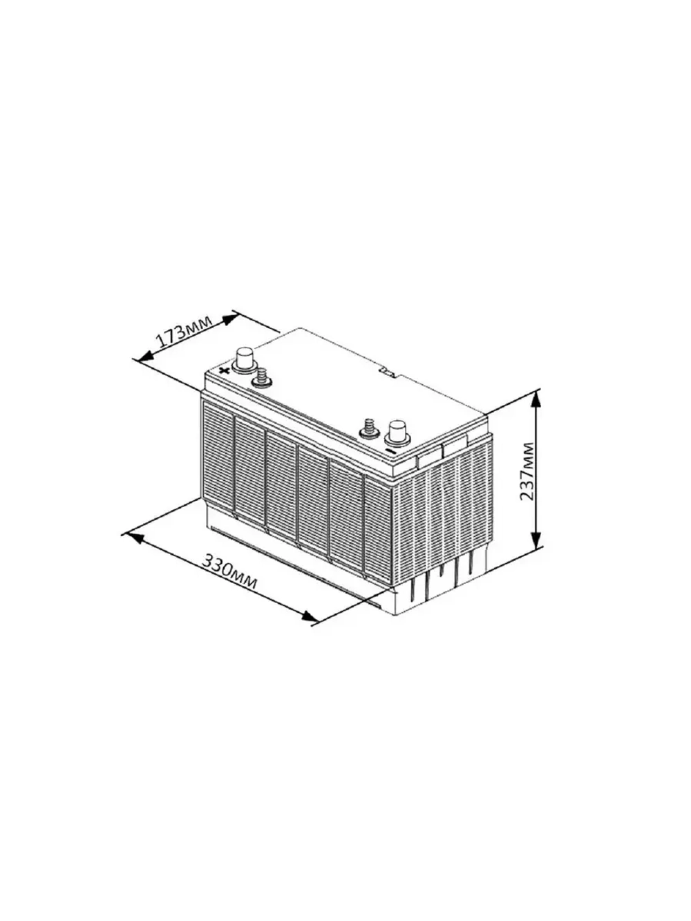 Аккумулятор Hankook ATLAS E-NEX DC31MF 100Ah