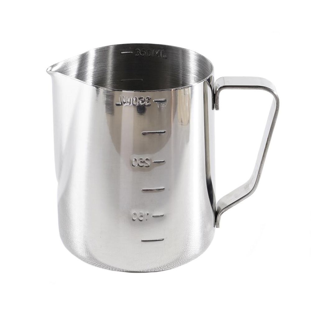 Питчер молочник 350 мл Latte Pro d 7,8 см h9,2 см нерж. с мерн. риск. P.L.- Barbossa