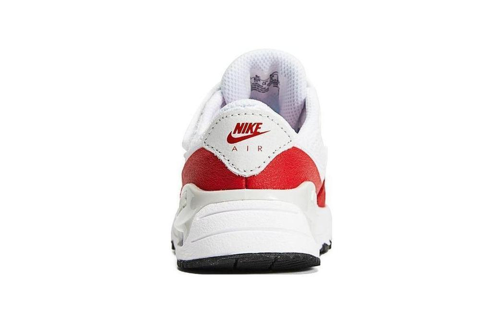 Baby Nike Air Max SYSTM TD non-slip shock absorption low-cut baby shoes white red