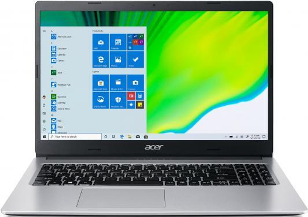 Ноутбук 15.6" ACER A315-23-R56G NX.HVUER.00M DOS серебристый