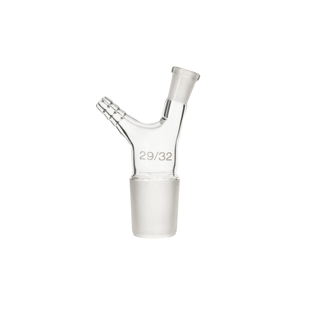 Керн 29/32 с изогнутым отводом 10 мм, 45°, с муфтой для термощупа 10/30