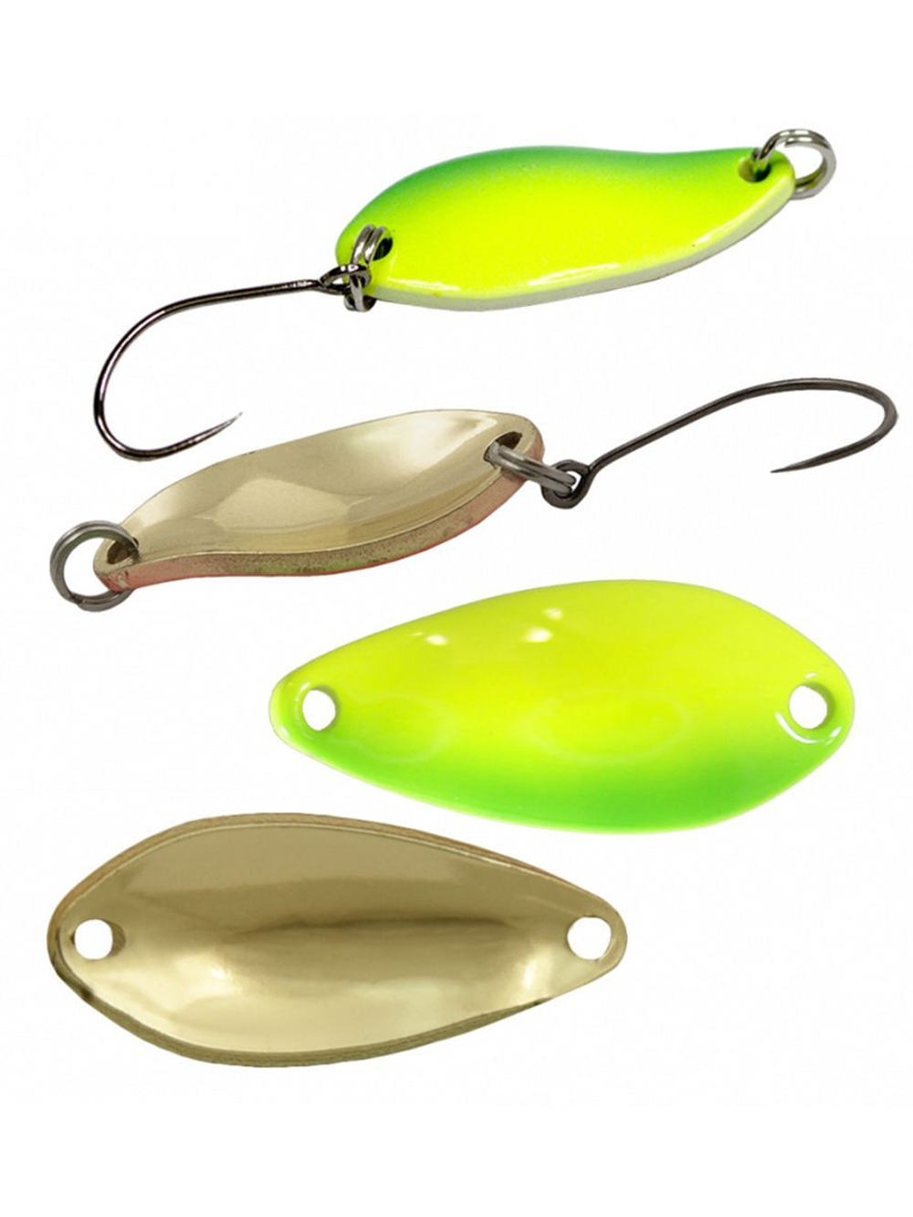 Блесна колеблющаяся для рыбалки на форель окуня голавля LureMax Dotty колебалка