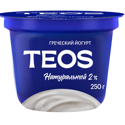 Йогурт греческий Teos 2% 250 гр