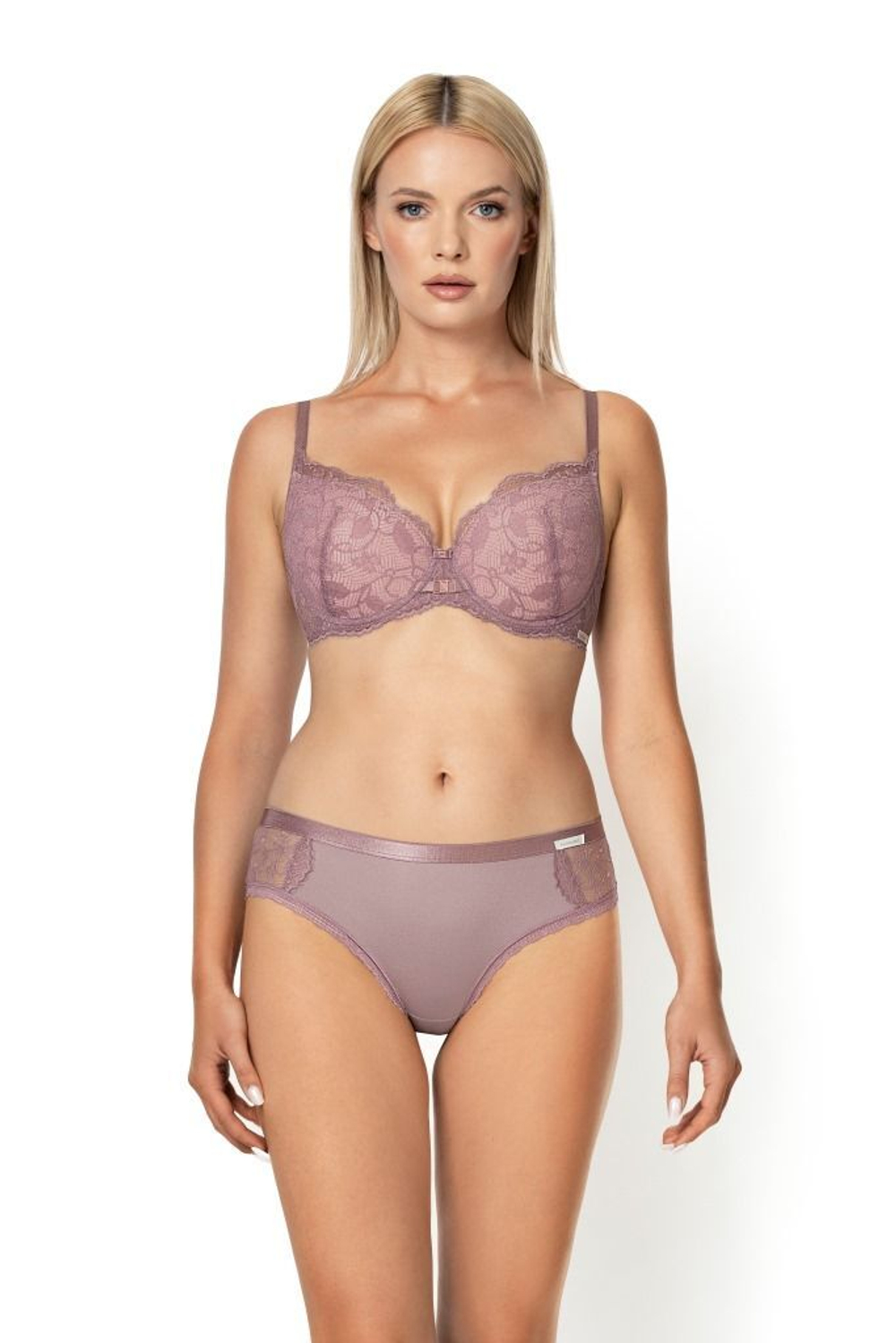 Трусики-бразилиана Zora (Размер: L) (Цвет: сиреневый)