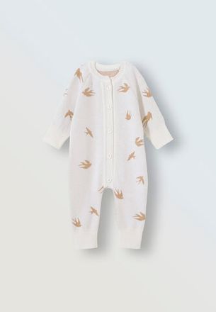 Детские вязаные комбинезоны