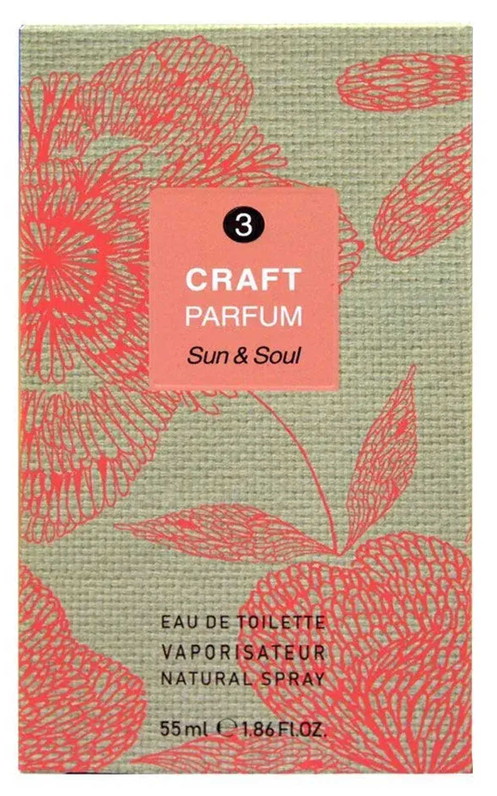 Туалетная вода для женщин CRAFT PARFUM-3 "SUN & SOUL" 55мл Россия