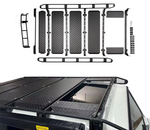 Платформа а крышу с лестницей для Mercedes Benz G class W465 G63 G450 G500 G550 2025+ Гелик Гелентваген