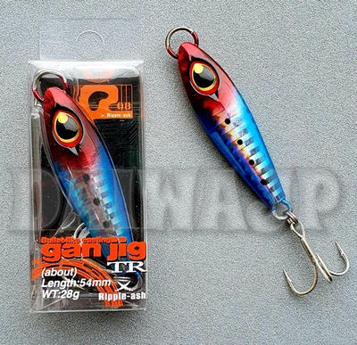Пилькер TSURUGIYA GAN JIG 28g Red Iwashi